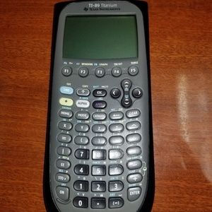 TI-89 Titanium by Texas Instruments ( Programmable